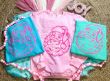 Custom Puff Santa Sweatshirts - ALL COLORS - YOUTH & ADULT SIZES
