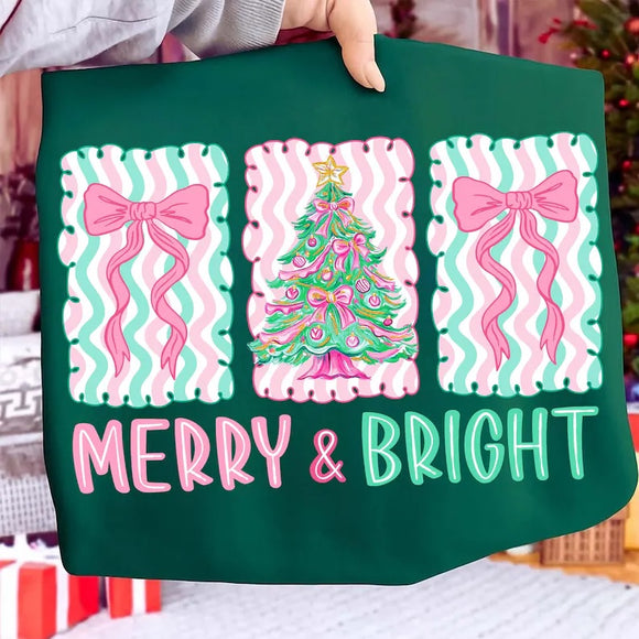 Merry & Bright Forest Tees OR Sweatshirts - YOUTH & ADULT SIZES