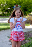 Summer Picnic ANGEL FLUTTER SLEEVE Graphic Tees - ALL COLORS