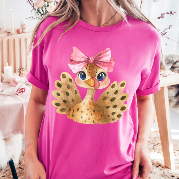 Pretty Turkey Berry Bella Canvas Graphic Tees - YOUTH & ADULT