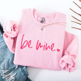 Be Mine Light Pink Sweatshirts - YOUTH & ADULT SIZES