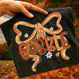 Gobble Bow Comfort Colors Graphic Tees - ALL COLORS - YOUTH & ADULT