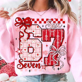 Cupid 67 Valentine Light Pink Sweatshirts - YOUTH & ADULT SIZES