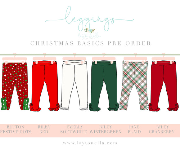 2023 Christmas Essentials Leggings Extras - ALL COLORS & SIZES