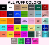 ++SPOTLIGHT SPECIAL++ CUSTOM NAME Puff Vinyl Sweatshirts - YOUTH & ADULT - ALL COLORS (Copy)