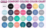 ++SPOTLIGHT SPECIAL++ CUSTOM NAME Puff Vinyl Comfort Color Tee - YOUTH & ADULT - ALL COLORS