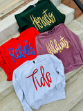 2025 Spirit MASSIVE PUFF Metallic Vinyl Tees & Sweatshirts - YOUTH & ADULT SIZES