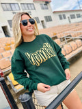 Spirit OUTLINE PUFF Metallic Vinyl Tees & Sweatshirts - YOUTH & ADULT SIZES