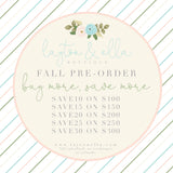 2025 Short Sleeve Emma Tunic SET Pre-Order - BOTH DESIGN OPTIONS