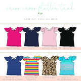 2023 Flutter Sleeve Criss Cross Cutie Tank Extras
