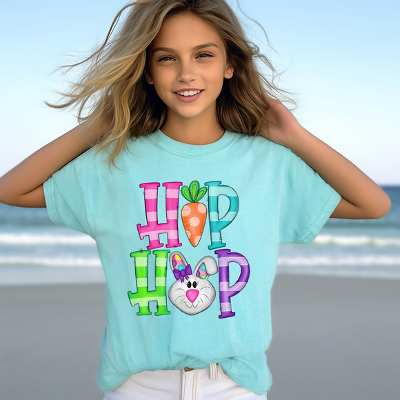 2024 Easter Graphic Tee - HIP HOP- Comfort Colors (Youth & Adult - all colors)