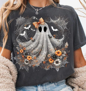 Lace Ghost Pepper Comfort Colors Graphic Tees - YOUTH & ADULT