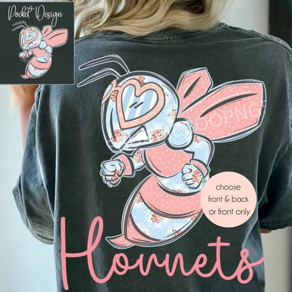 #12 Floral Mascot Spirit Wear Graphic Tees & Sweatshirts - YOUTH & ADULT