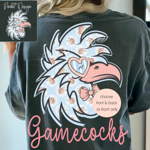 #17 Floral Mascot Spirit Wear Graphic Tees & Sweatshirts - YOUTH & ADULT