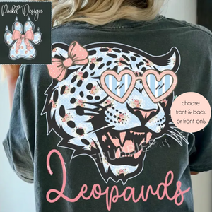 #19 Floral Mascot Spirit Wear Graphic Tees & Sweatshirts - YOUTH & ADULT