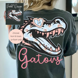 #24 Floral Mascot Spirit Wear Graphic Tees & Sweatshirts - YOUTH & ADULT