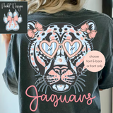 #42 Floral Mascot Spirit Wear Graphic Tees & Sweatshirts - YOUTH & ADULT