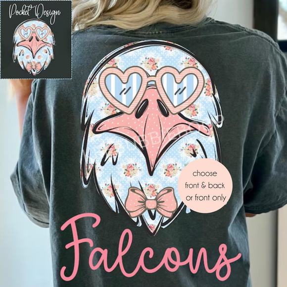 #36 Floral Mascot Spirit Wear Graphic Tees & Sweatshirts - YOUTH & ADULT