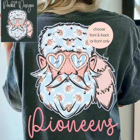 #46 Floral Mascot Spirit Wear Graphic Tees & Sweatshirts - YOUTH & ADULT