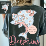 #32 Floral Mascot Spirit Wear Graphic Tees & Sweatshirts - YOUTH & ADULT