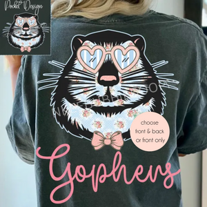 #28 Floral Mascot Spirit Wear Graphic Tees & Sweatshirts - YOUTH & ADULT