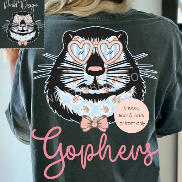 #28 Floral Mascot Spirit Wear Graphic Tees & Sweatshirts - YOUTH & ADULT