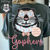 #28 Floral Mascot Spirit Wear Graphic Tees & Sweatshirts - YOUTH & ADULT