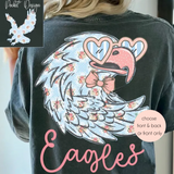 #7 Floral Mascot Spirit Wear Graphic Tees & Sweatshirts - YOUTH & ADULT