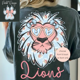 #8 Floral Mascot Spirit Wear Graphic Tees & Sweatshirts - YOUTH & ADULT