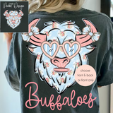 #10 Floral Mascot Spirit Wear Graphic Tees & Sweatshirts - YOUTH & ADULT