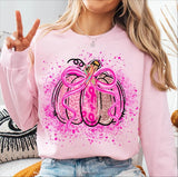 Awareness Pumpkin Pink Sweatshirts - YOUTH & ADULT SIZES