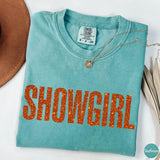 SHOWGIRL Comfort Colors Graphic Tees - YOUTH & ADULT
