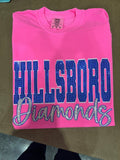 Custom Spangle Spirit Tees - BLOCK & SCRIPT - YOUTH & ADULT SIZES