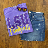 Custom Spangle Spirit Tees - BLOCK & SCRIPT - YOUTH & ADULT SIZES