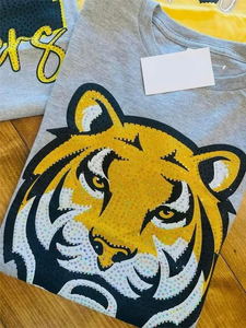 Custom MASCOT Spangle Spirit Tees - YOUTH & ADULT SIZES