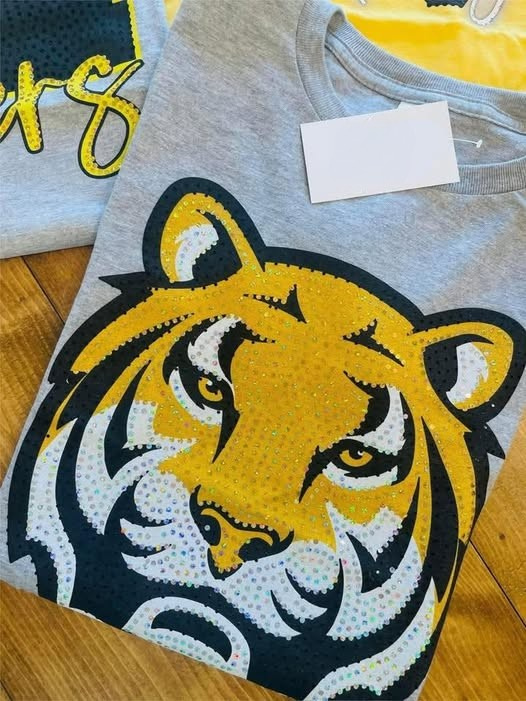 Custom MASCOT Spangle Spirit Tees - YOUTH & ADULT SIZES