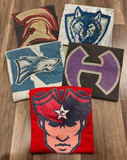 Custom MASCOT Spangle Spirit Tees - YOUTH & ADULT SIZES