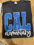 Custom Spangle Spirit Tees - BLOCK & SCRIPT - YOUTH & ADULT SIZES