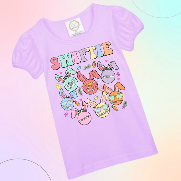2024 Easter Graphic Tees - Swiftie - Puff Sleeve (all colors)