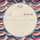 Red, White & BOOM Girls Shorties Pre-Order